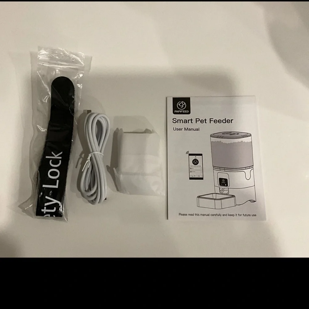 PAPIFEED 2.4G WiFi Automatic Pet Feeder 6L,App Remote Control, Cats & Dogs Small - Picture 10 of 13